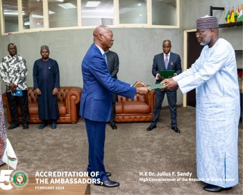 NEW AMBASSADORS REAFFIRM COMMITMENT TO ENHANCING COOPERATION WITH ECOWAS CDP